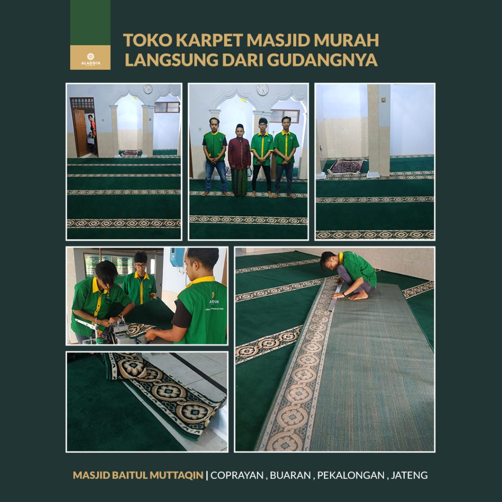 Harga Karpet Masjid Tebal Per Meter Jember Terbaru